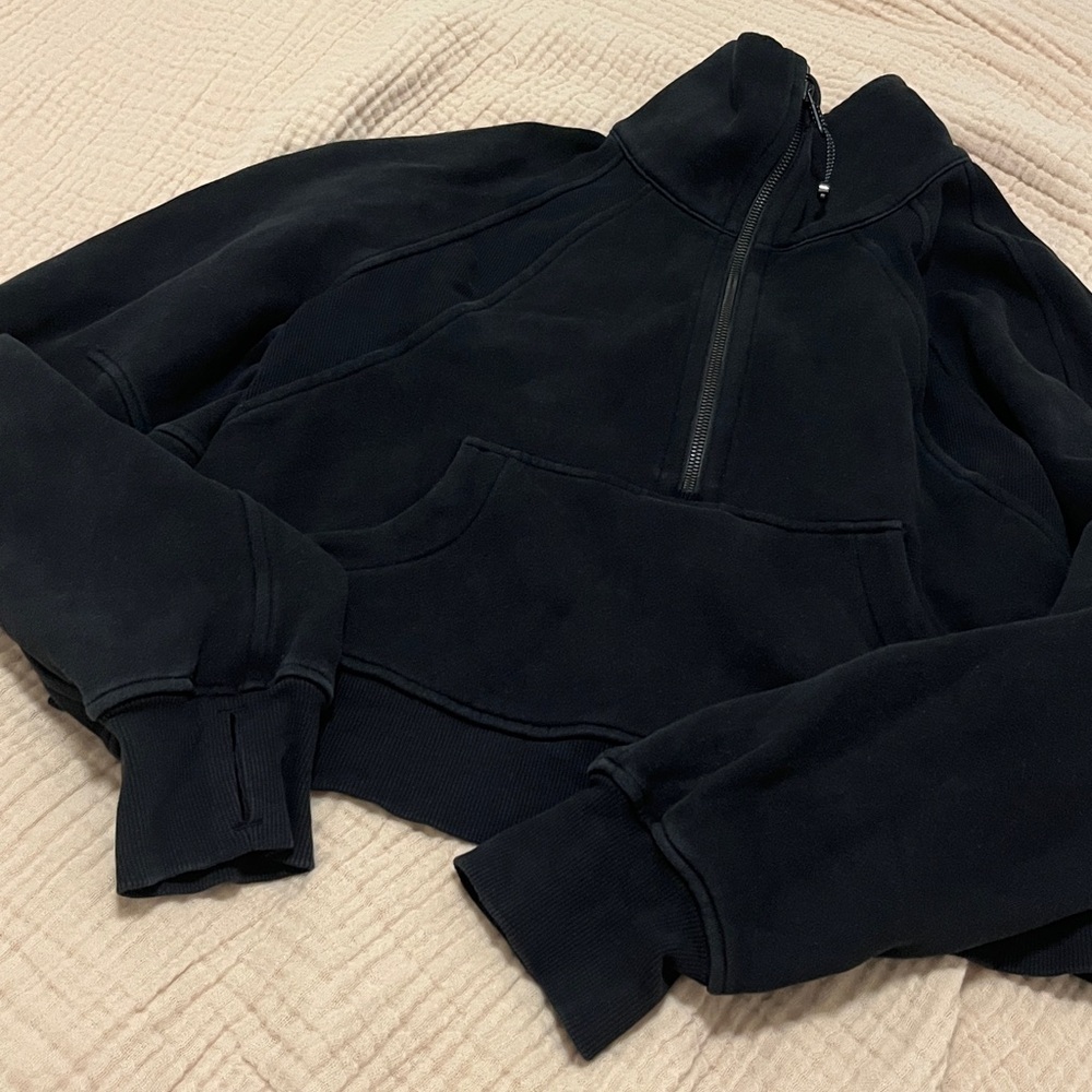 Lululemon Athletica Black Zip-Up Jacket - Picture 5 of 10